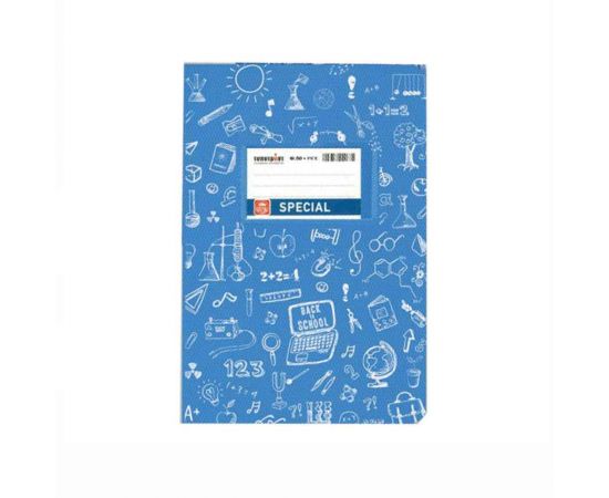 Τετράδιο Special Doodles Ριγέ Γαλάζιο Typotrust | Σχολικά Τετράδια στο MarkCenter