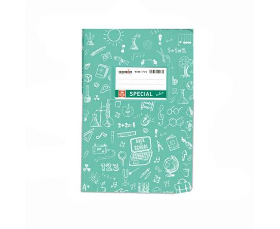 Τετράδιο Special Doodles Ριγέ Βεραμάν Typotrust | Σχολικά Τετράδια στο MarkCenter