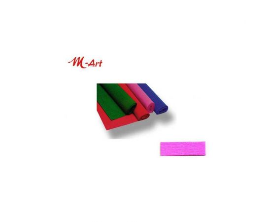 Χαρτί γκοφρέ M-art 0.5x2m ΡΟΖ ΣΚΟΥΡΟ  | Είδη Χειροτεχνίας στο MarkCenter