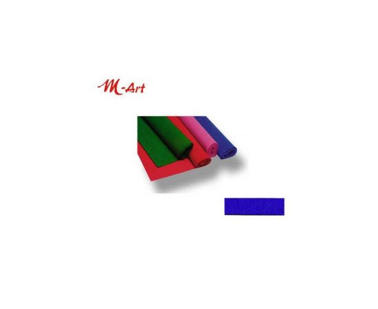 Χαρτί γκοφρέ M-art 0.5x2m ΜΠΛΕ ΖΑΦΕΙΡΙΟΥ  | Είδη Χειροτεχνίας στο MarkCenter