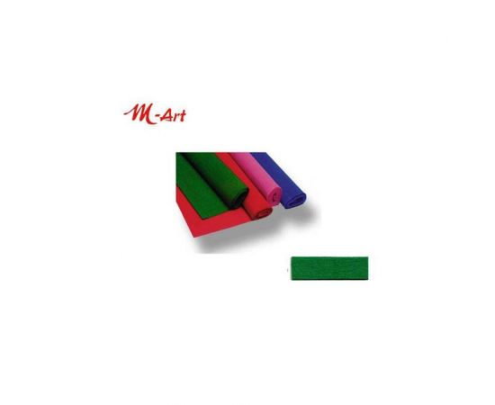 Χαρτί γκοφρέ M-art 0.5x2m ΠΡΑΣΙΝΟ  | Είδη Χειροτεχνίας στο MarkCenter