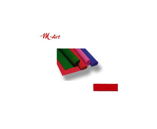 Χαρτί γκοφρέ M-art 0.5x2m ΚΟΚΚΙΝΟ  | Είδη Χειροτεχνίας στο MarkCenter