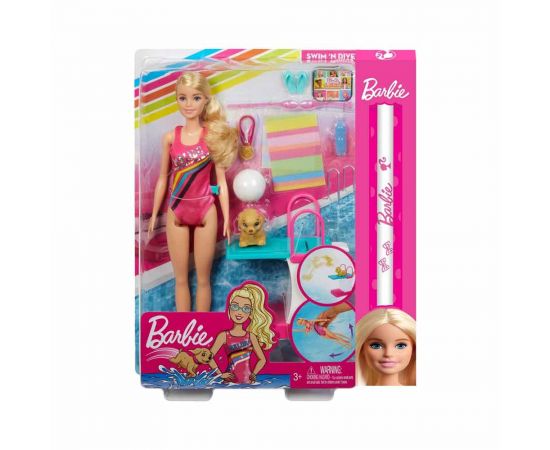 Λαμπάδα Barbie Dreamhouse Adventures Κολυμβήτρια | GHK23-0 Mattel | Πασχαλινές λαμπάδες στο MarkCenter