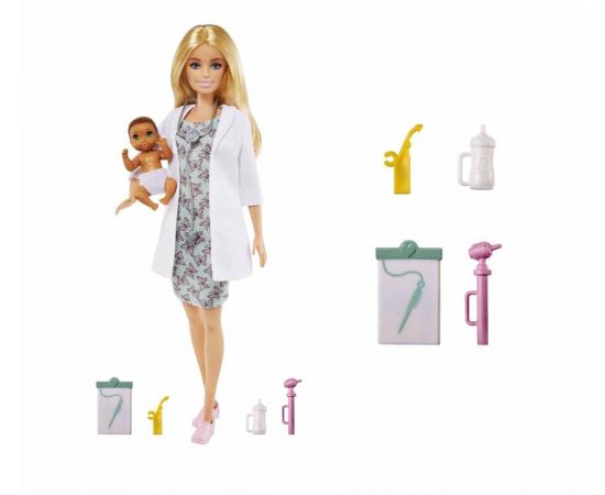 Barbie Γιατρός Για Μωράκι GVK03 Mattel | Παιχνίδια για Κορίτσια στο MarkCenter