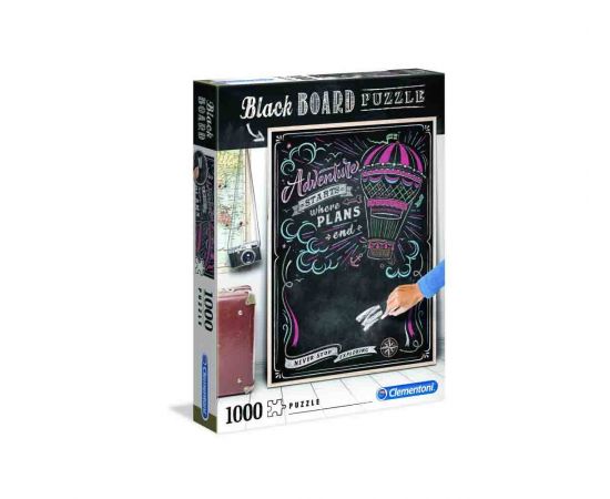 Παζλ 1000 κομμάτια Μαυροπίνακας Never Stop Exploring | 1260-39478 Clementoni | Πάζλ στο MarkCenter