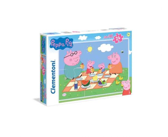 Παζλ 24 Maxi κομμάτια Peppa Pig | 1200-24028 Clementoni | Παιχνίδια Unisex στο MarkCenter