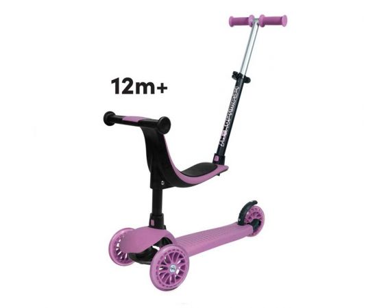 Shoko Παιδικό Πατίνι Πολυμορφικό 3 Σε 1 Σε Ροζ Χρώμα | 5004-50506 AS Company | Παιχνίδια για Κορίτσια στο MarkCenter