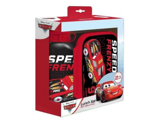 Σετ Δοχείο Φαγητού και Παγούρι Αλουμινίου Cars Διακάκης | Παγουράκια - Δοχεία Φαγητού στο MarkCenter