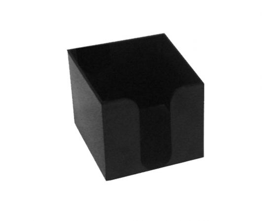 Κύβος σημειώσεων κενός πλαστικός μαύρος Metron Metron | Διάφορα Είδη στο MarkCenter