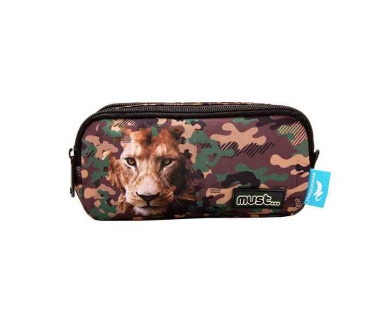 Κασετίνα Οβάλ με 2 Θήκες Must Animal Planet Λιοντάρι | 000570850 Must Team | Σχολικές Τσάντες - Κασετίνες στο MarkCenter