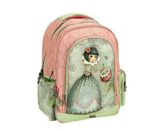 Τσάντα πλάτης Δημοτικού Gim Santoro Mirabelle Curiosity GIM | Σχολικές Τσάντες - Κασετίνες στο MarkCenter