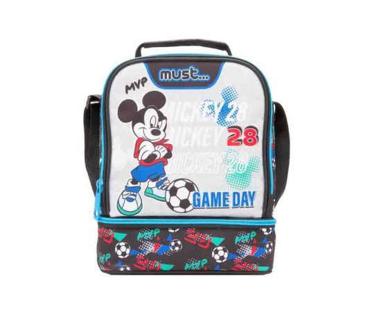 Τσαντάκι Φαγητού Ισοθερμικό Mickey Game Day Must Team | Σχολικές Τσάντες - Κασετίνες στο MarkCenter