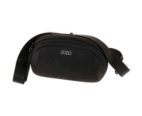Τσαντάκι μέσης Polo Rader Μαύρο Polo | Σχολικές Τσάντες - Κασετίνες στο MarkCenter