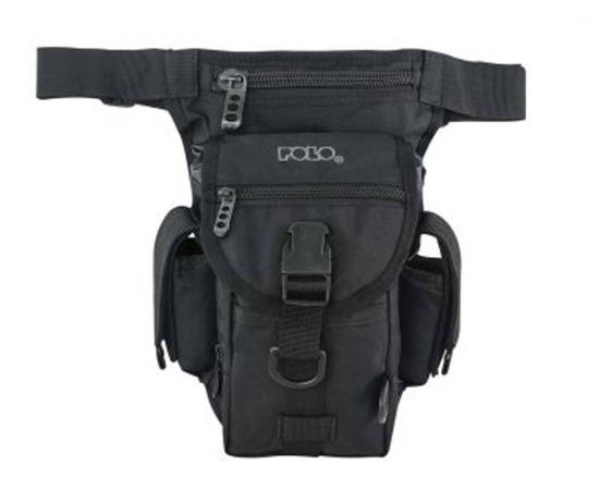 Τσαντάκι μέσης Ποδιού Polo Le-Gun Μαύρο Polo | Σχολικές Τσάντες - Κασετίνες στο MarkCenter