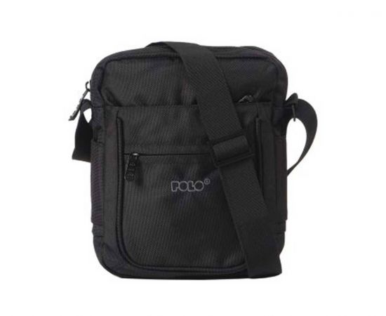 Τσαντάκι Ώμου Polo Vertical Large Μαύρο Polo | Σχολικές Τσάντες - Κασετίνες στο MarkCenter
