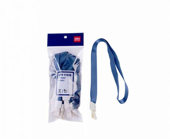 Κορδόνι Κονκάρδας Μπλε 45Χ1Cm Deli 12Τεμ Deli | Είδη Παρουσίασης - Σεμινάρια  στο MarkCenter