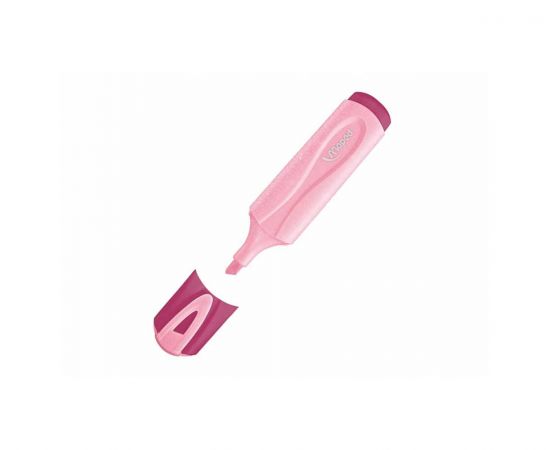 Μαρκαδόρος Υπογράμμισης Maped Pastel Glitter Ροζ Maped | Γραφική Ύλη στο MarkCenter