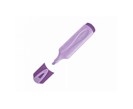 Μαρκαδόρος Υπογράμμισης Maped Pastel Glitter Μωβ Maped | Γραφική Ύλη στο MarkCenter