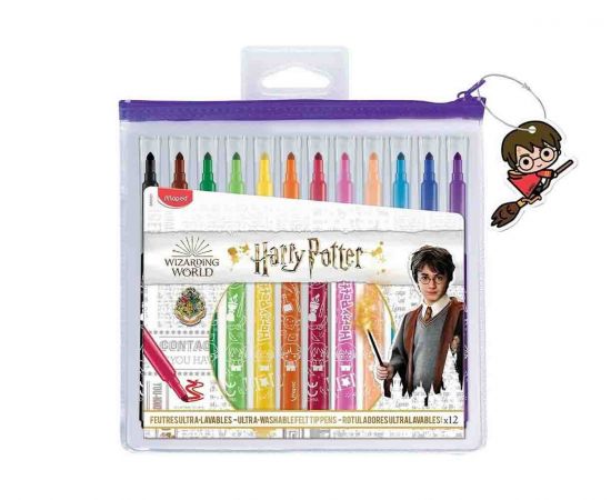 Μαρκαδόροι Ζωγραφικής Maped Harry Potter 12 Χρώματα Maped | Είδη Ζωγραφικής στο MarkCenter