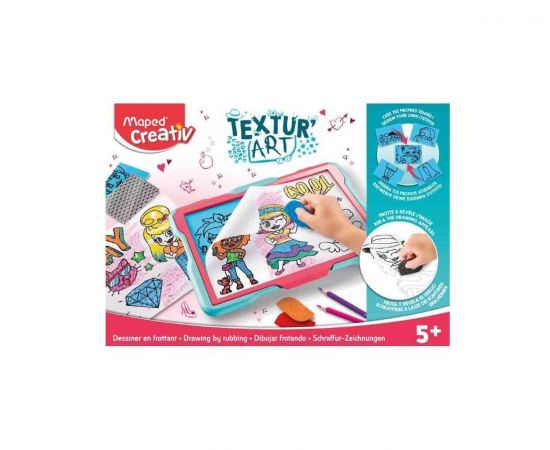 Maped Creative Σετ Χειροτεχνίας Textur' Art Fashion Maped | Παιχνίδια για Κορίτσια στο MarkCenter