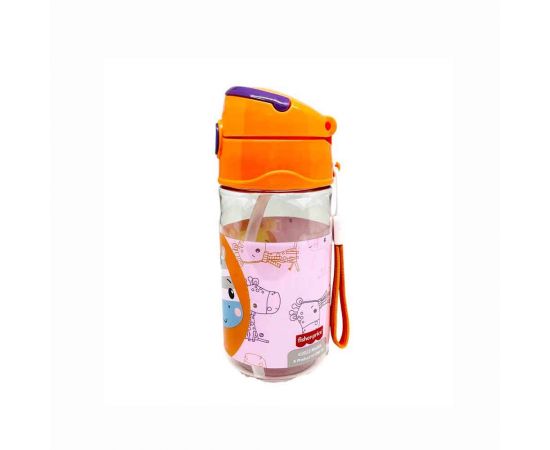Παγούρι Πλαστικό Gim 571-59204 Fisher Price Giraffe 350Ml GIM | Παγουράκια - Δοχεία Φαγητού στο MarkCenter