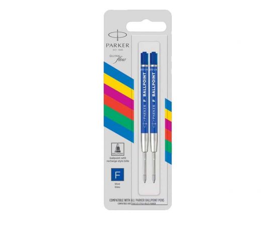 Ανταλλακτικό Στυλό Parker Ballpoint Fine Μπλε (Συσκευασία με 2) Parker | Γραφική Ύλη στο MarkCenter