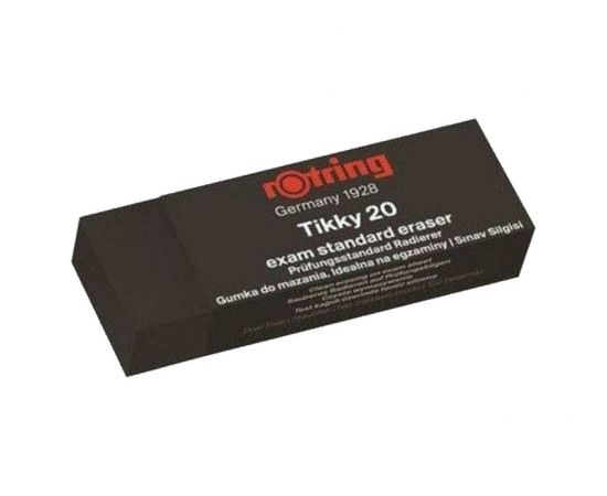 Γόμα Rotring Tikky Μαύρη  | Γραφική Ύλη στο MarkCenter