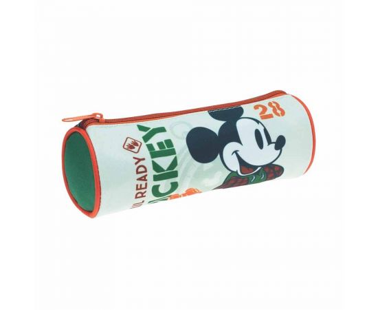 Κασετίνα Βαρελάκι με 1 Θήκη Gim Mickey Traveller | 340-85140 GIM | Σχολικές Τσάντες - Κασετίνες στο MarkCenter