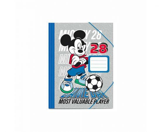 Ντοσιέ Λάστιχο Mickey 25x35 Must Team | Είδη Αρχειοθέτησης στο MarkCenter