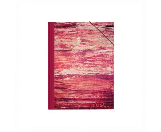 Ντοσιέ Λάστιχο Must Κοκκινο 25x35 Must Team | Είδη Αρχειοθέτησης στο MarkCenter