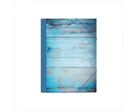 Ντοσιέ Λάστιχο Must Μπλε 25x35 Must Team | Είδη Αρχειοθέτησης στο MarkCenter