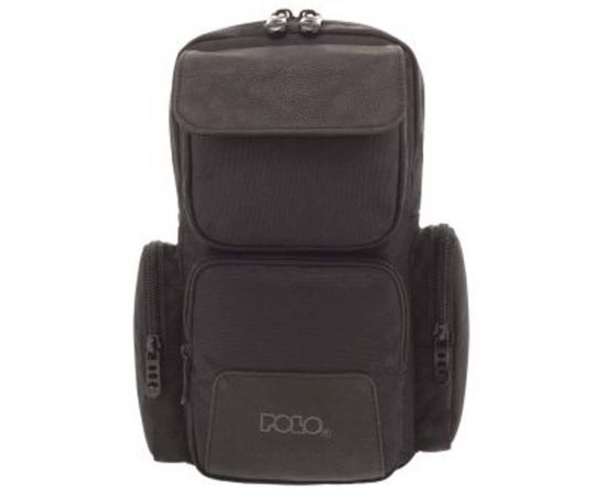 Τσαντάκι cross bag μαύρο Polo | Σχολικές Τσάντες - Κασετίνες στο MarkCenter