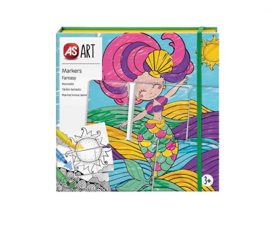 Σετ ζωγραφικής Φαντασία με μαρκαδόρους 1038-21052 AS Company | Παιχνίδια για Κορίτσια στο MarkCenter