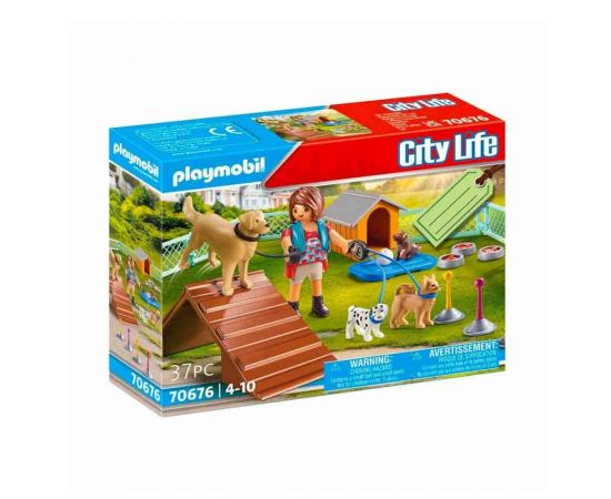 Playmobil City Life - Gift Set Εκπαιδεύτρια Σκύλων | 70676 Playmobil | Playmobil στο MarkCenter