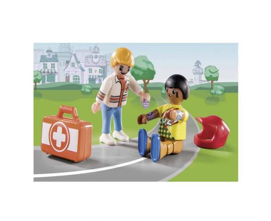 Playmobil Duck On Call - Επιχείρηση Διάσωσης: Διάσωση Στα Go-Kart | 70919 Playmobil | Παιχνίδια Unisex στο MarkCenter