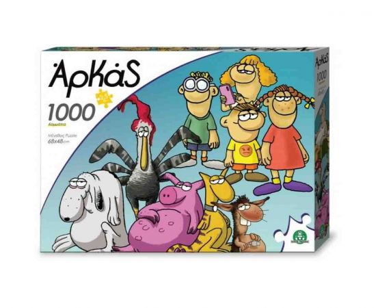 Αρκάς Παζλ Ήρωες 1000 Κομμάτια Giochi Preziosi | Παιχνίδια Unisex στο MarkCenter