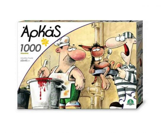 Αρκάς Παζλ Ισοβίτης 1000 Κομμάτια Giochi Preziosi | Παιχνίδια Unisex στο MarkCenter