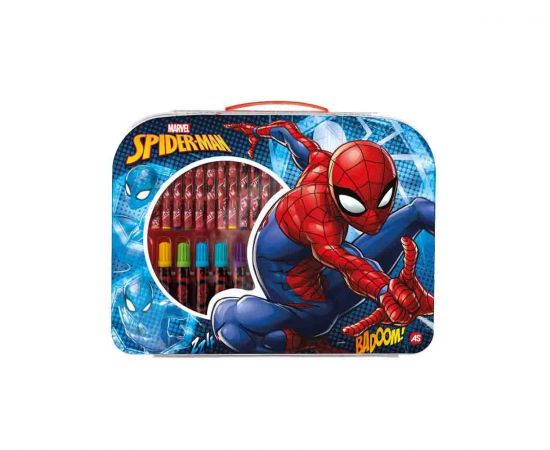 Σετ Ζωγραφικής Art Case Spiderman 1023-66226 AS Company | Παιχνίδια για Αγόρια στο MarkCenter