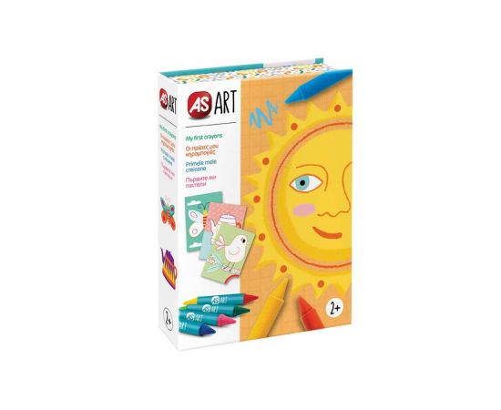 AS Art - Οι Πρώτες Μου Κηρομπογιές AS Company | Παιχνίδια Unisex στο MarkCenter