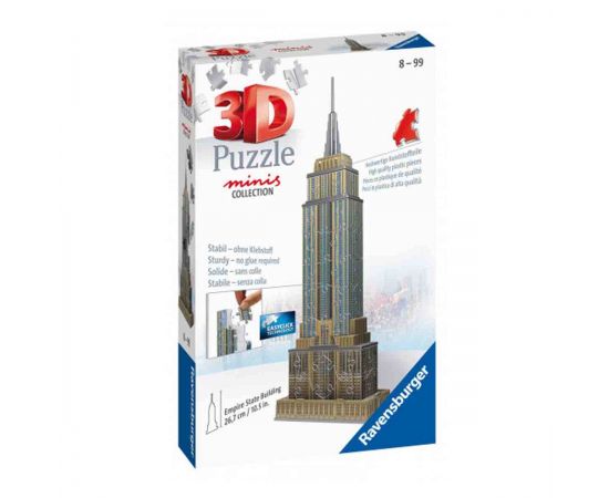 Παζλ 3D Minis 54 Τεμάχια Empire State Building John Hellas | Πάζλ στο MarkCenter