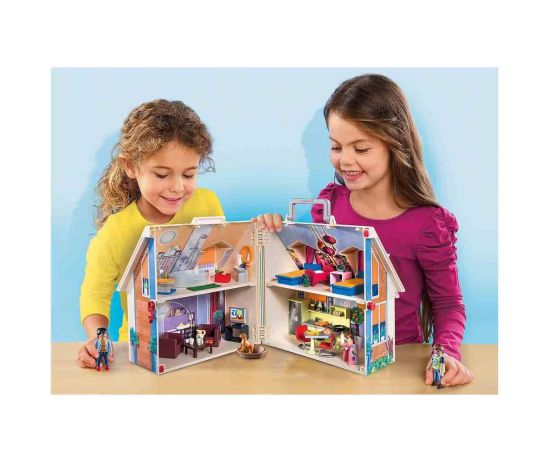 Playmobil Dollhouse - Μοντέρνο Κουκλόσπιτο-Βαλιτσάκι | 70985 Playmobil | Playmobil στο MarkCenter