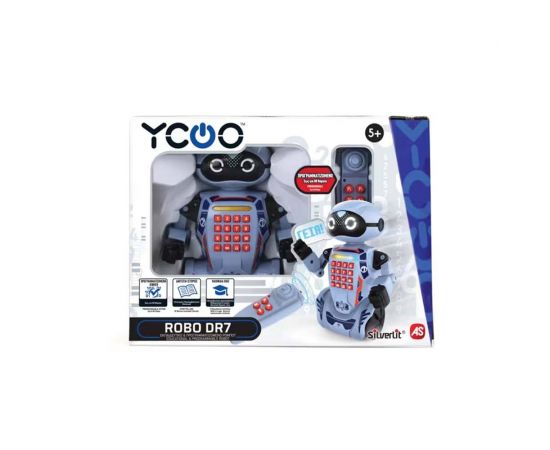 Silverlit Ycoo Robo DR7 Τηλεκατευθυνόμενο Ρομπότ - Μιλάει Ελληνικά AS Company | Οχήματα στο MarkCenter