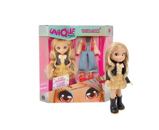 Unique Eyes Κούκλα Μόδας Total Look Giochi Preziosi | Παιχνίδια για Κορίτσια στο MarkCenter