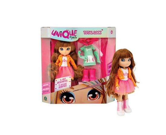 Unique Eyes Κούκλα Μόδας Total Look Giochi Preziosi | Παιχνίδια για Κορίτσια στο MarkCenter
