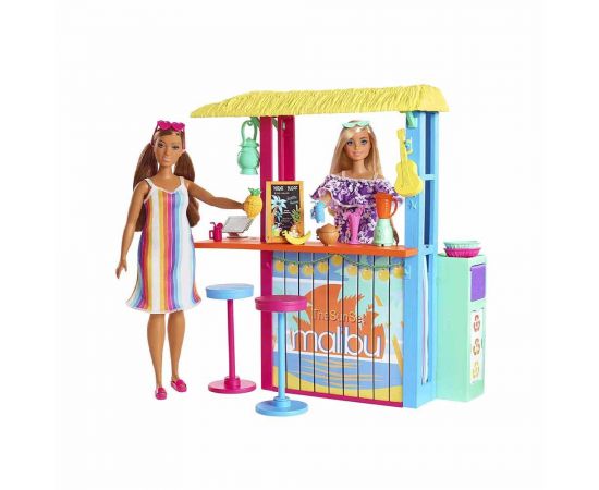 Barbie Loves the Ocean Beach Shack Playset GYG23 Mattel | Παιχνίδια για Κορίτσια στο MarkCenter