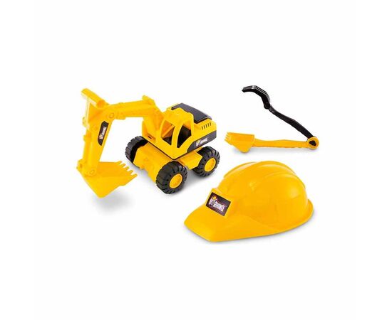 Nikko Rhino Construction Excavator Set with Helmet & Shovel Star Toys | Vehicles στο MarkCenter