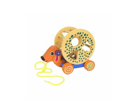 Oops Ξύλινο με Σχήματα Συρόμενο Rolling Friends Oops | Παιχνίδια Bebe στο MarkCenter