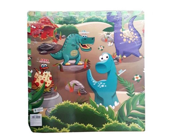 Παιδικό Παζλ Δαπέδου Δεινόσαυροι 61x61cm 4τμχ Zita Toys | Πάζλ στο MarkCenter