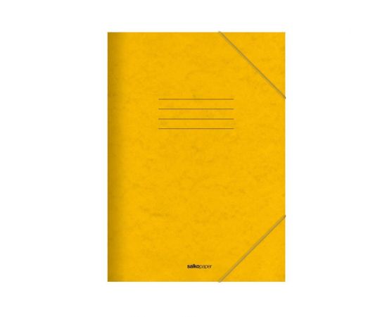 Ντοσιέ Λάστιχο Salko 25x35 Prespan Κίτρινο Salko | Είδη Αρχειοθέτησης στο MarkCenter