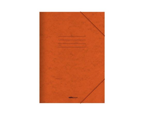 Ντοσιέ Λάστιχο Salko 25x35 Prespan Πορτοκαλί Salko | Είδη Αρχειοθέτησης στο MarkCenter
